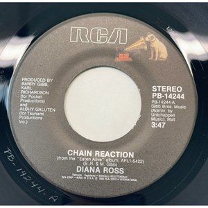 Diana Ross Chain Reaction / More and More 45 R&B Soul RCA 14244 VG+